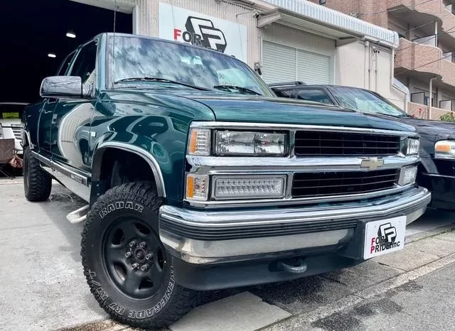 GMC K 1500 GREEN full