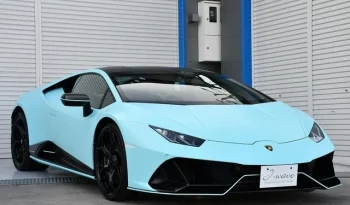 LAMBORGHINI HURACAN 2021 LIGHT BLUE full