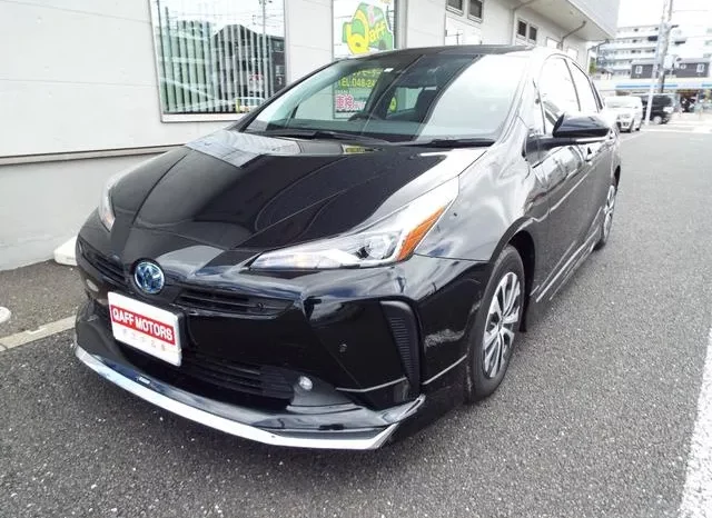 TOYOTA PRIUS 2021 BLACK – A PREMIUM full