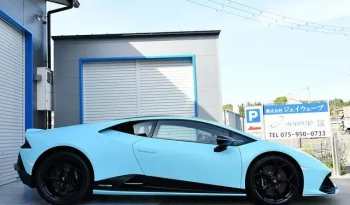 LAMBORGHINI HURACAN 2021 LIGHT BLUE full