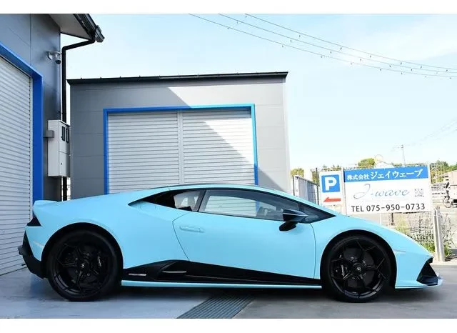 LAMBORGHINI HURACAN 2021 LIGHT BLUE full