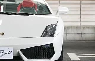 LAMBORGHINI GALLARDO SPYDER 2011 PEARL WHITE full