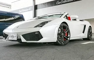 LAMBORGHINI GALLARDO SPYDER 2011 PEARL WHITE full