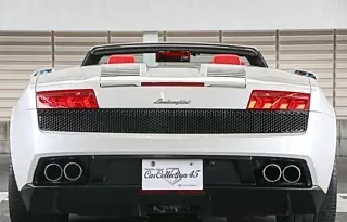 LAMBORGHINI GALLARDO SPYDER 2011 PEARL WHITE full