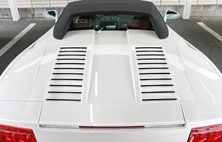 LAMBORGHINI GALLARDO SPYDER 2011 PEARL WHITE full