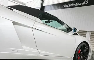 LAMBORGHINI GALLARDO SPYDER 2011 PEARL WHITE full