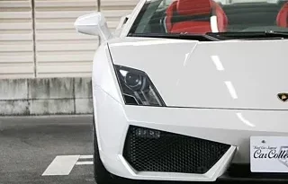 LAMBORGHINI GALLARDO SPYDER 2011 PEARL WHITE full