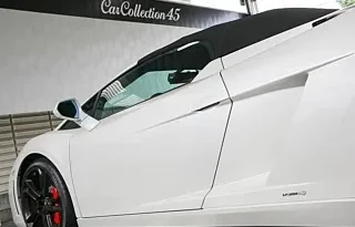 LAMBORGHINI GALLARDO SPYDER 2011 PEARL WHITE full