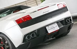 LAMBORGHINI GALLARDO SPYDER 2011 PEARL WHITE full