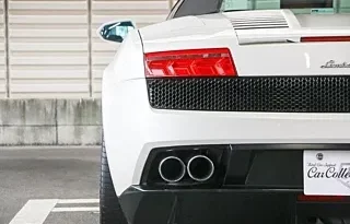 LAMBORGHINI GALLARDO SPYDER 2011 PEARL WHITE full