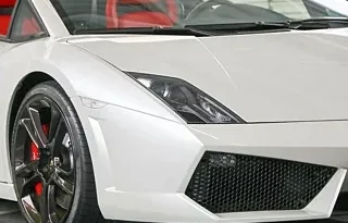 LAMBORGHINI GALLARDO SPYDER 2011 PEARL WHITE full