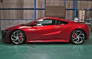 HONDA NSX 2017 RED M – BASEGRADE full