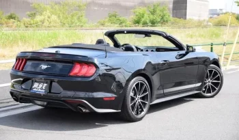 FORD MUSTANG 2020 BLACK – CONVERTIBLE full