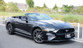 FORD MUSTANG 2020 BLACK – CONVERTIBLE full