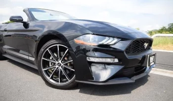 FORD MUSTANG 2020 BLACK – CONVERTIBLE full