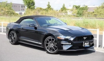 FORD MUSTANG 2020 BLACK – CONVERTIBLE full