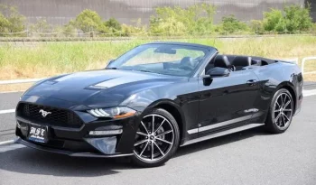 FORD MUSTANG 2020 BLACK – CONVERTIBLE full