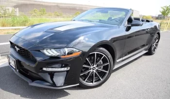 FORD MUSTANG 2020 BLACK – CONVERTIBLE full