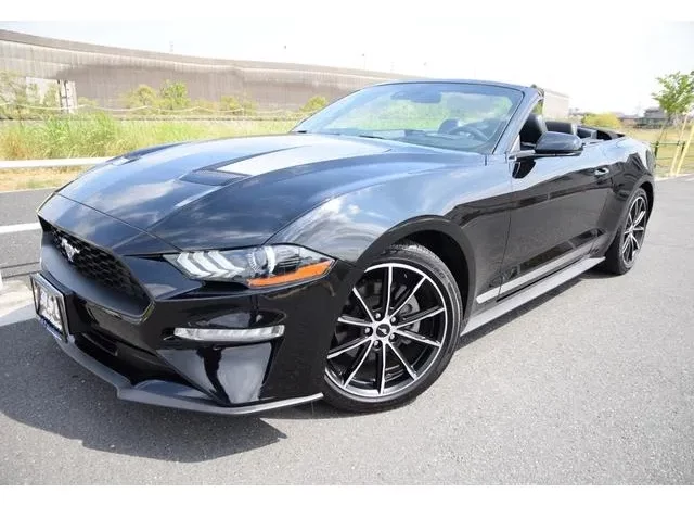 FORD MUSTANG 2020 BLACK – CONVERTIBLE full