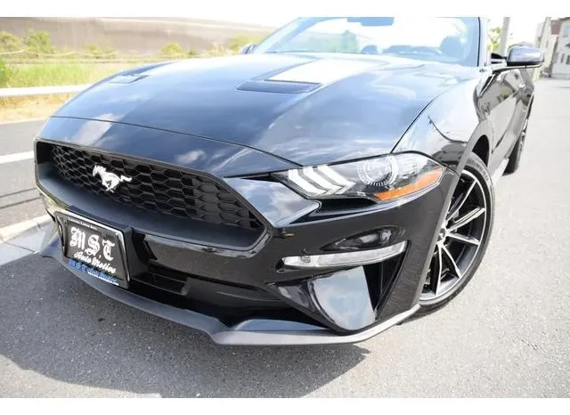 FORD MUSTANG 2020 BLACK – CONVERTIBLE full