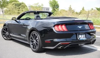 FORD MUSTANG 2020 BLACK – CONVERTIBLE full