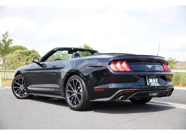 FORD MUSTANG 2020 BLACK – CONVERTIBLE full