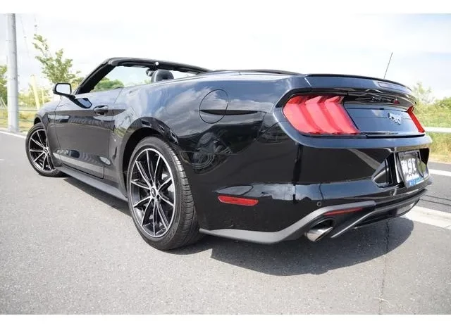 FORD MUSTANG 2020 BLACK – CONVERTIBLE full