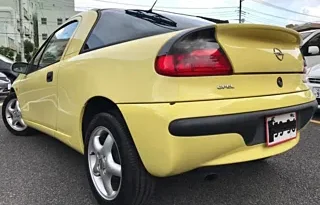 OPEL TIGRA 1997 YELLOW – BASEGRADE full