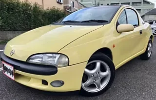 OPEL TIGRA 1997 YELLOW – BASEGRADE full