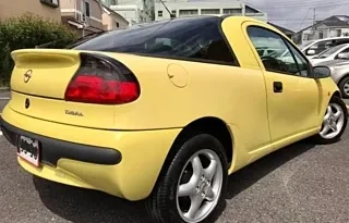 OPEL TIGRA 1997 YELLOW – BASEGRADE full