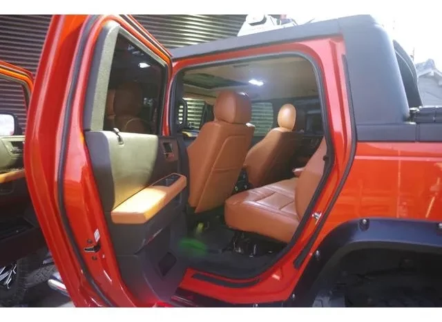 HUMMER H2 2017 ORANGE full