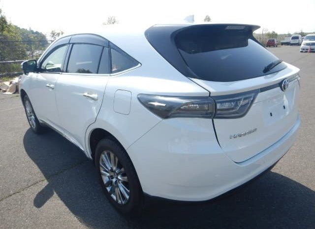 TOYOTA HARRIER 2016 full