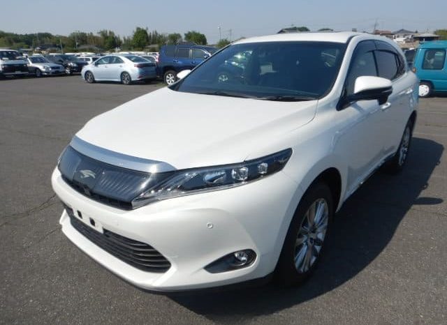 TOYOTA HARRIER 2016 full