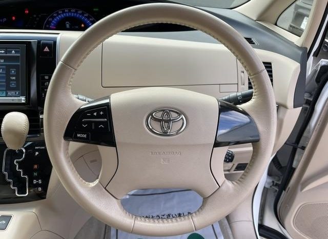 TOYOTA ESTIMA HYBRID 2012 PEARL WHITE full