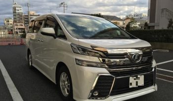 TOYOTA VELLFIRE – 2015 full