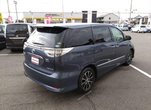 TOYOTA ESTIMA HYBRID 2013 BLUE full