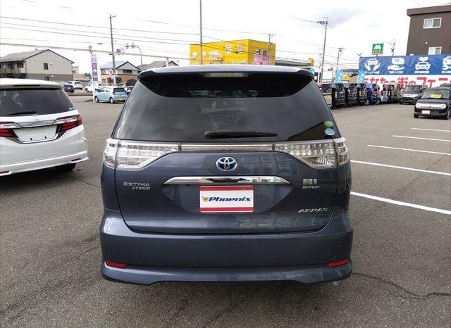 TOYOTA ESTIMA HYBRID 2013 BLUE full