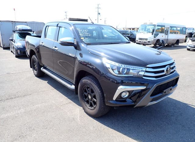 Toyota Hilux Z 2018 Black full