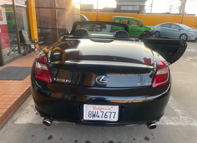 LEXUS SC430 2006 BLACK full