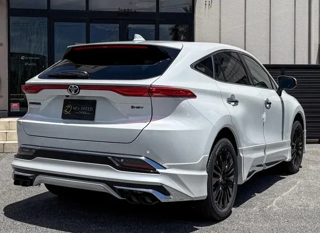 Toyota Harrier 2025 Pearl White Z leather full