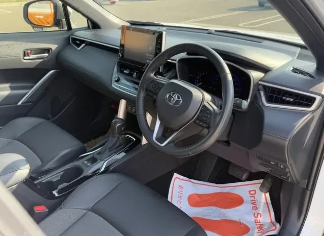 TOYOTA COROLLA CROSS HYBRID – 2022 PEARL WHITE full